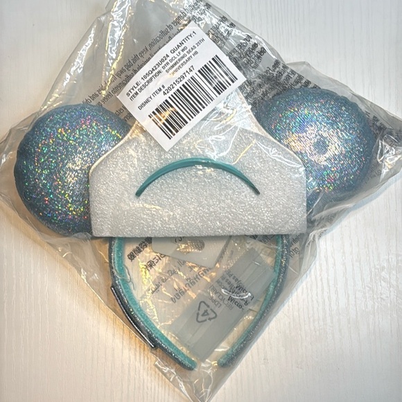 Disney Cruise Line 25th Anniversary Shimmering Seas Loungefly Ear Headband - Picture 5 of 6